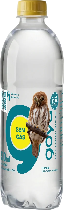 Garrafa Goyá 500ml, rótulo Caburé