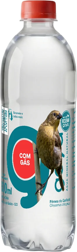 Garrafa Goyá 500ml, rótulo Fêmea do Garibaldi