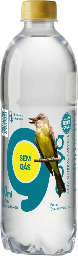 Garrafa Goyá 500ml, rótulo Suiriri