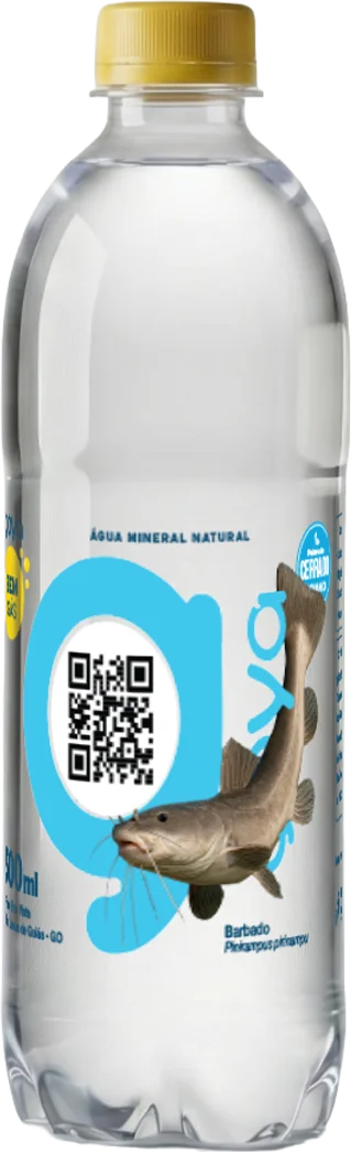 Garrafa Goyá 500ml, rótulo Barbado